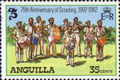 [The 75th Anniversary of the Scouting, type SH]