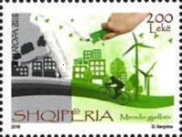 [EUROPA Stamp - Think Green, type DFR]