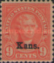 [Overprinted "Kans." - Rotary Press Printing, type GY]