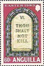 [The Ten Commandments, type TX]