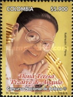 [The 10th Anniversary of the Death of Dona Teresa Pizzaro de Angulo, 1930-2000, type CNJ]