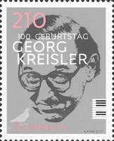[The 100th Anniversary of the Birth of Georg Kreisler, 1922-2011, type DYB]