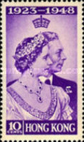 [Silver Wedding of King George VI & Queen Elizabeth, type AB]