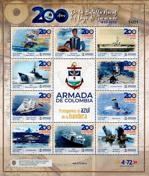 [The 200th Anniversary of the Battle of Lake Maracaibo, type ]