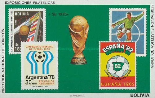 [Airmail - Football World Cup - Argentina '78 & Spain '82, type XGB]