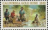 [The 150th Anniversary of California Gold Rush, type DFL]