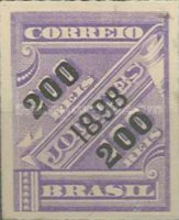 [Newspaper Stamps of 1889 Surcharged, type BB1]