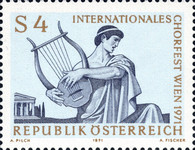[International Choir Festival in Vienna 1971, type AHY]