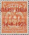 [Airmail - First Flight from Cochabamba to La Paz. No. 134 Overprinted, type AU28]