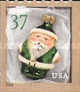 [Christmas - Santa Ornaments - Self-Adhesive Booklet Stamps, type EOH1]