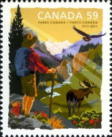 [The 100th Anniversary of Parks Canada, type CXJ]
