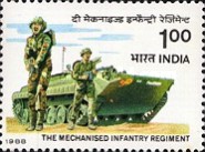 [Presentation of Colours to Mechanised Infantry Regiment, type AKE]