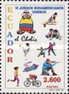 [The 6th South American Games, Cuenca, type CKL]