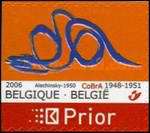 [Pierre Alechinsky - Self-Adhesive Stamp, type DEW]