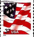 [U.S. Flag - Self-Adhesive Coil Stamp, type ECT14]