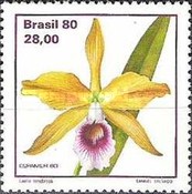 [International Stamp Exhibition "Espamer 80" - Madrid, Spain - Orchids, type BON]