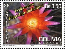 [The 38th Anniversary of the Bolivian Philatelic Association, type BMS]