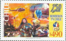 [The 150th Anniversary of Valpariso Fire Brigade, type BOE]