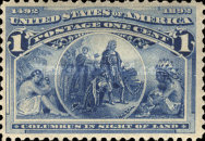 [Columbian Exposition Issue, type BG]