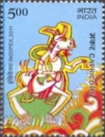 [International Stamp Exhibition INDIPEX 2011, New Delhi - Personalized Stamps, Astrological Signs, type CVV1]