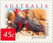 [Desert Birds - Self Adhesive, Different Perforation, type BOG2]