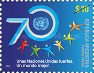 [The 70th Anniversary of the United Nations, type DVI]