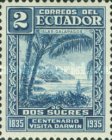 [The 100th Anniversary of Darwin's Visit to the Galapagos Islands, type JY]