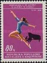 [Spartakiade at the 35th Anniversary of Liberation of Albania, type AXH]