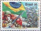 [The 150th Anniversary of Peace of Ponche Verde, Pacification of Farroupilha Revolution, and the 50th Anniversary of the Battle of Monte Castello, type CVC]