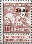 [Overprinted "CHARLEROI 1911", type AO11]