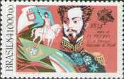 [The 150th Anniversary of the Death of Emperor Pedro I, 1798-1834, type BZH]