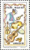 [Brazilian-Portuguese Stamp Exhibition "Lubrapex 82" - Curitiba, Parana, Brazil - The Paranaense Fandango, type BTT]