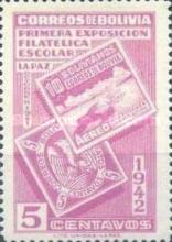 [The First Students' Philatelic Exhibition, La Paz, type DR]