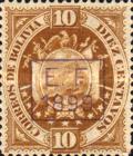 [Number 38-44 Handstamped, type E17]