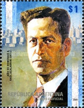 [The 50th Anniversary of the Death of Raul Scalabrini Ortiz, 1898-1959, type DIT]