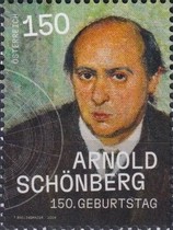 [The 150th Anniversary of the Birth of Arnold Schoenberg, 1874-1951, type EDF]