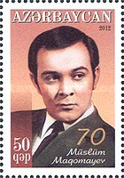 [The 70th Anniversary of the Birth of Muslim Magomayev, 1942-2008, type AGN]