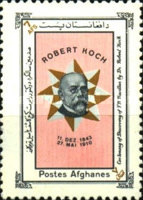 [The Anniversary of the Discovery of the Tuberculosis  Bacillus by Robert Koch, 1843-1910, type WQ]