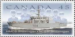[The 75th Anniversary of Canadian Naval Reserve, type BKA]