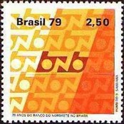 [The 25th Anniversary of the Northeast Bank of Brazil, type BLP]
