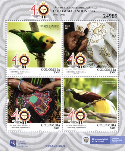 [The 40th Anniversary of Diplomatic Relations with Indonesia, type ]