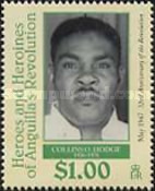 [The 32nd Anniversary of the Separation of St. Kitts and Nevis - Personalities of the Revolution of Anguilla, type ANK]