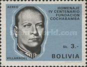 [Airmail - The 400th Anniversary of the Cochabamba, President G. Villarroel, type NB1]