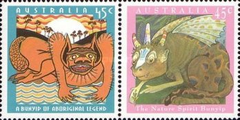[A Bunyip - Aboriginal Legend, type AVC]