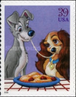 [Disney Characters - Romance - Self-Adhesive, type EVX]