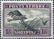 [Airmail Stamps of 1927 Overprinted "Rep. Shqiptare", type AQ4]