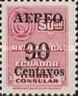 [Airmail - Consular Service Stamps Overprinted "AEREO" and Surcharged, type ACB]