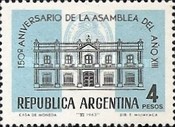 [The 150th Anniversary of the Assembly, 1813, type UZ]