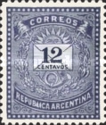 [Letter & Post Horn - Nineteen Dots in Upper Frame, type V3]