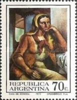 [Day of the Stamp - Argentine Paintings, type AFT]